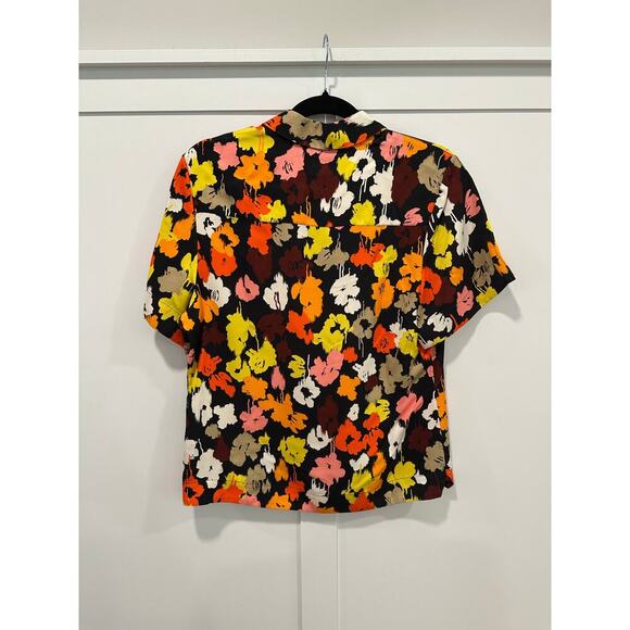 Maison Rabih Kayrouz Floral Multi Blouse Size 40(US 8) - Picture 2 of 6